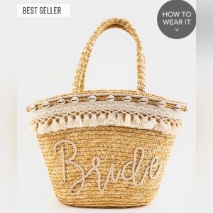 Bride Rattan Straw Bag